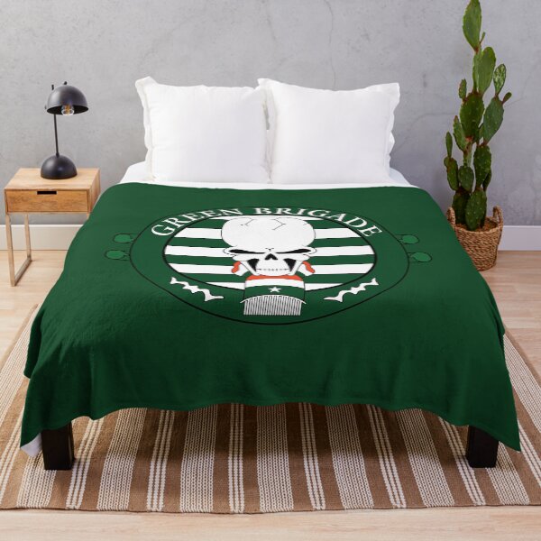 Green Brigade Throw Blanket