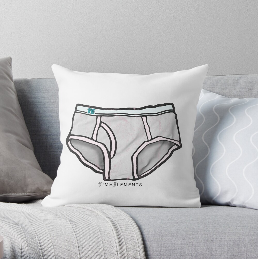 Crotch Blocker [Underwear Design] Throw Pillow for Sale by ImportAutumn