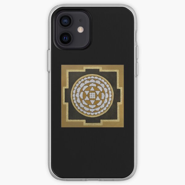 WEALTH MANDALA (Yantra) - Yoga Art Design - scroll downn iPhone Soft Case