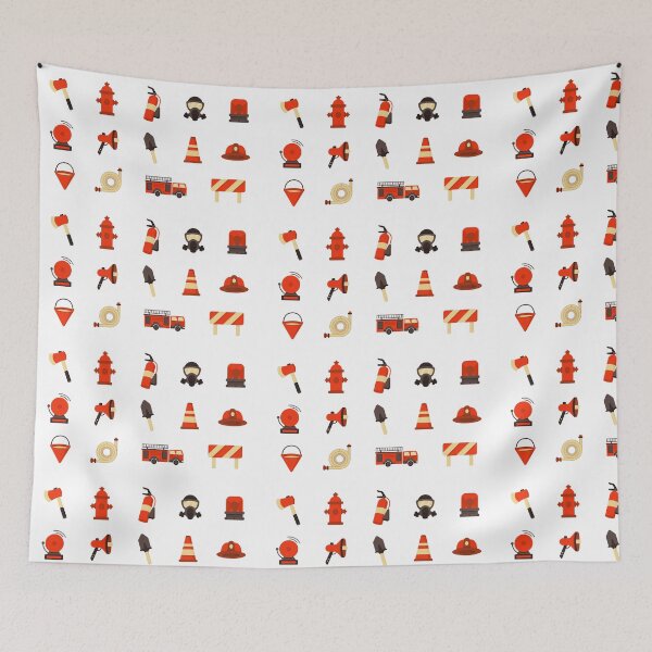 Item preview, Firefighter icons designed and sold by girlsgetgadgets.
