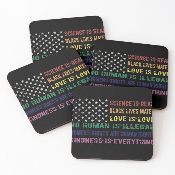 Item preview, Science Is Real, Black Lives Matter American Flag LGBT designed and sold by tincho86tb.