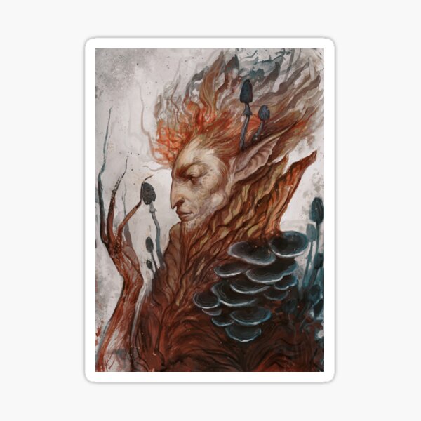 Item preview, Fungi Faerie designed and sold by woodenpencilbox.