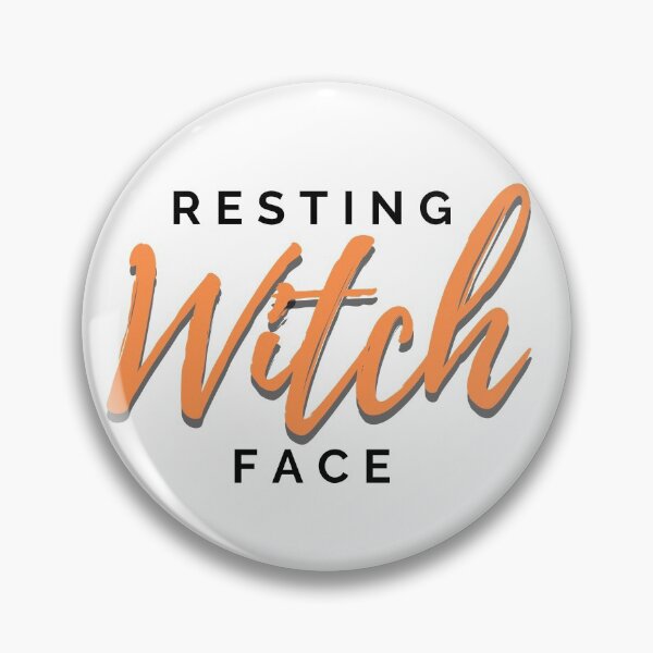 Item preview, Resting Witch Face designed and sold by cuteCREEPshop.