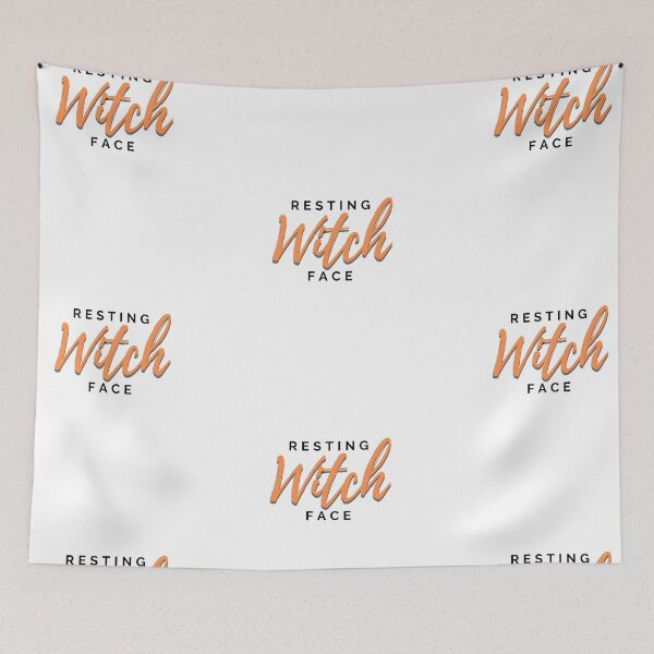 Item preview, Resting Witch Face designed and sold by cuteCREEPshop.