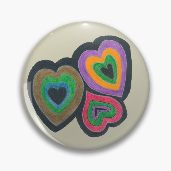 Item preview, Dark Colourful Hearts designed and sold by STHoganArtist.
