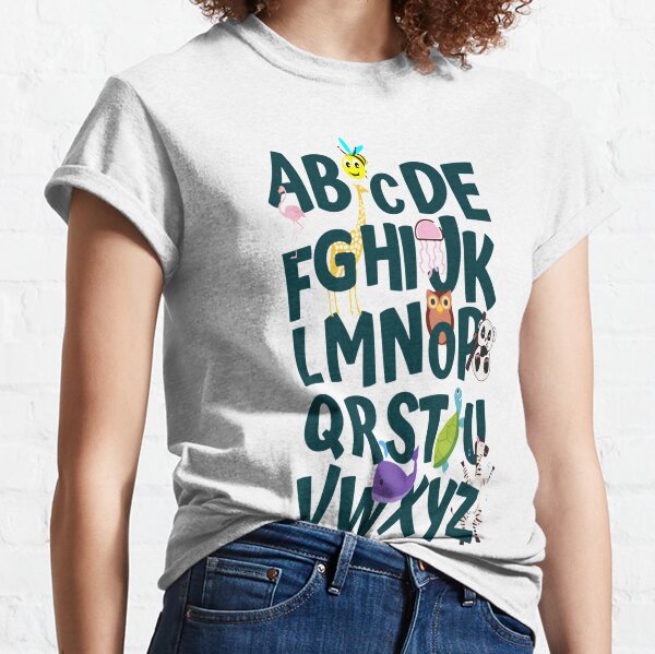 Abcdefghijklmnopqrstuvwxyz T-Shirts | Redbubble