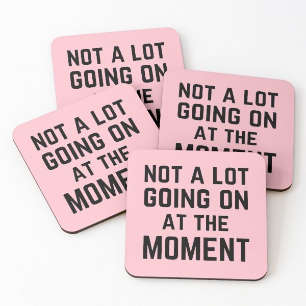 Item preview, Not A Lot Going On At The Moment pink designed and sold by Medmac's Designs.