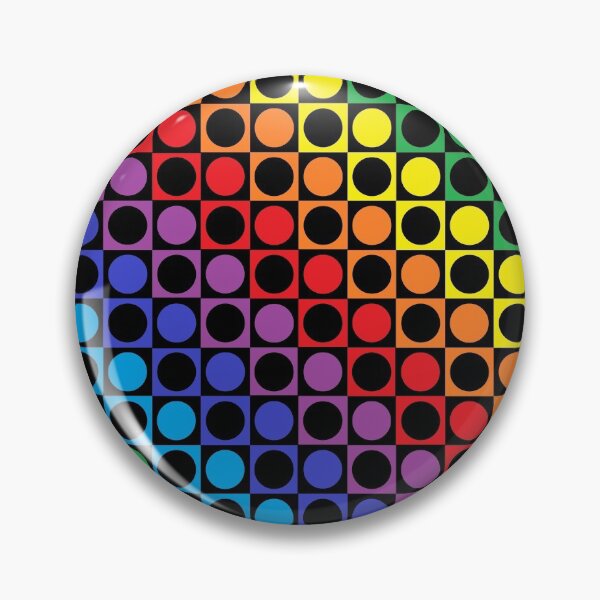 Item preview, Rainbow and Black Squares and Polka Dots designed and sold by lornakay.