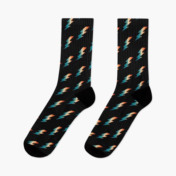 Item preview, retro lightning bolt designed and sold by PixelCookieDsgn.