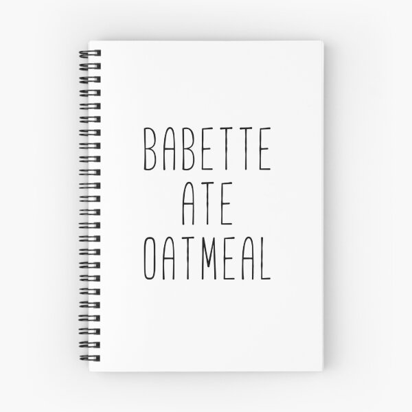 Item preview, Babette Ate Oatmeal designed and sold by Sunny Collections.