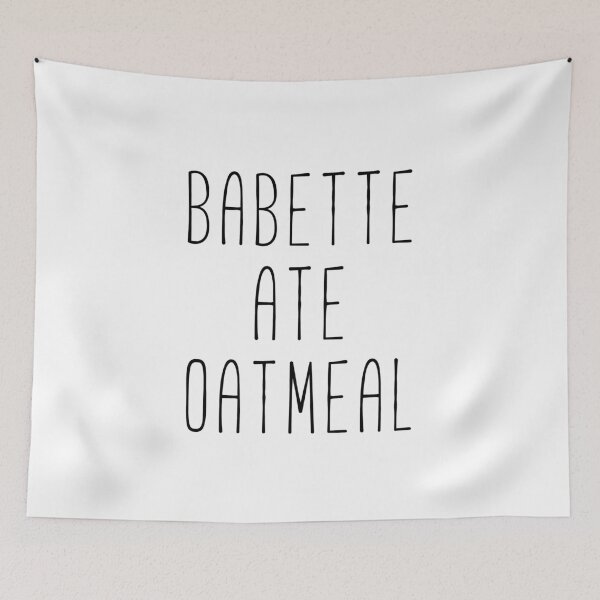 Item preview, Babette Ate Oatmeal designed and sold by Sunny Collections.