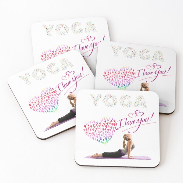 Item preview, I LOVE YOU YOGA GIRL COBRA  designed and sold by Tourtite.