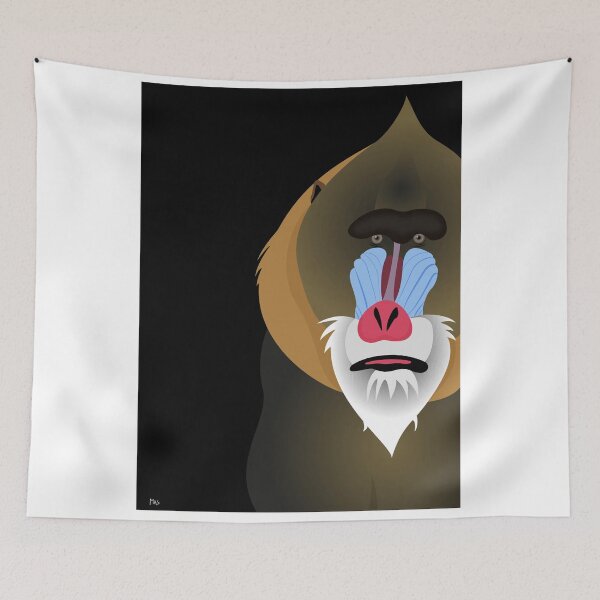 Item preview, Mandrill Monkey designed and sold by MAS Graphic Design.
