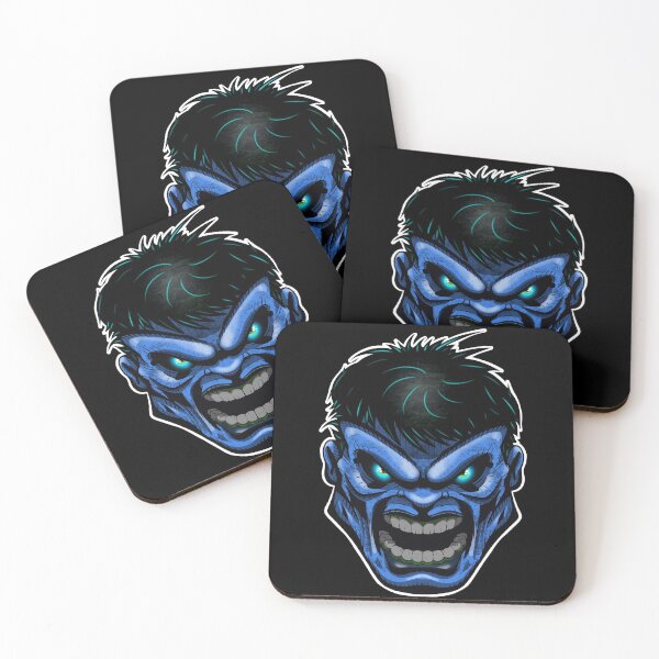 Item preview, GAMMA RAY MONSTER - Blue designed and sold by HeadHeavyDesign.