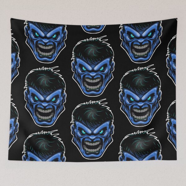 Item preview, GAMMA RAY MONSTER - Blue designed and sold by HeadHeavyDesign.