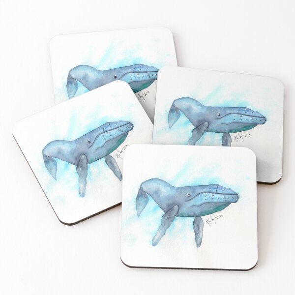 Item preview, Peaceful Blue Whale  designed and sold by karen  curinga.