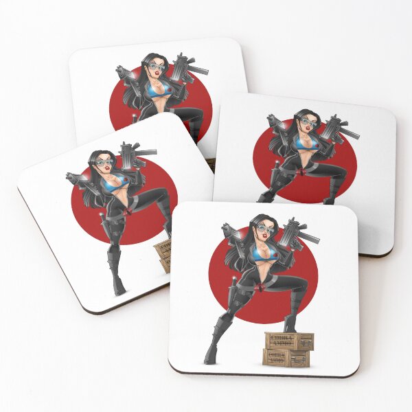 Artikelvorschau, Sexy Action Hero Girl entworfen und verkauft von sexypinupart.