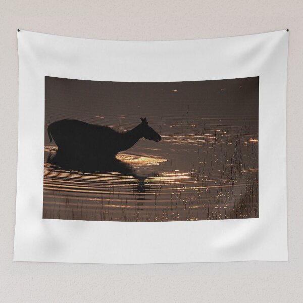 Item preview, Sambar deer silhouette designed and sold by gcmadan.
