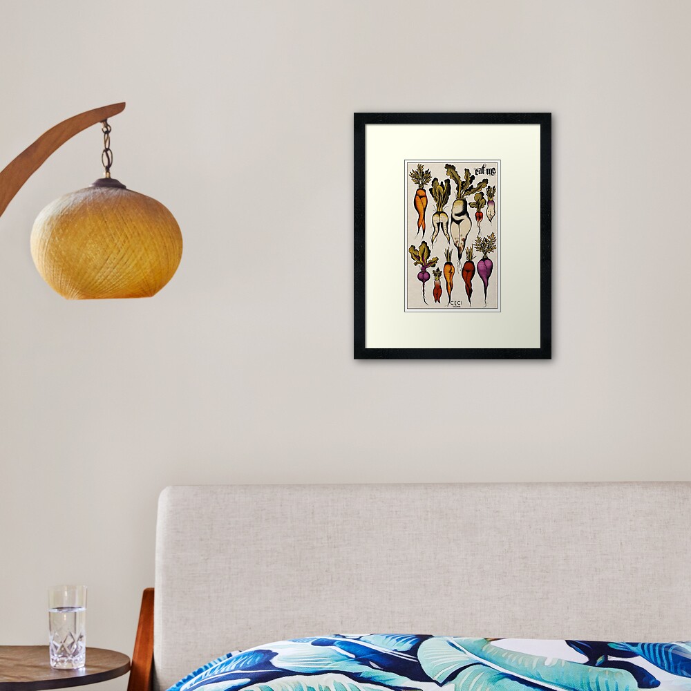 Item preview, Framed Art Print designed and sold by ceciliagranata.