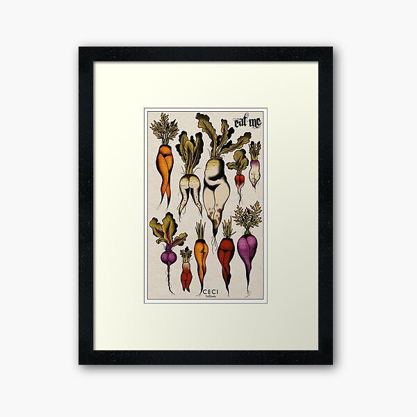 Don't forget your roots Framed Art Print