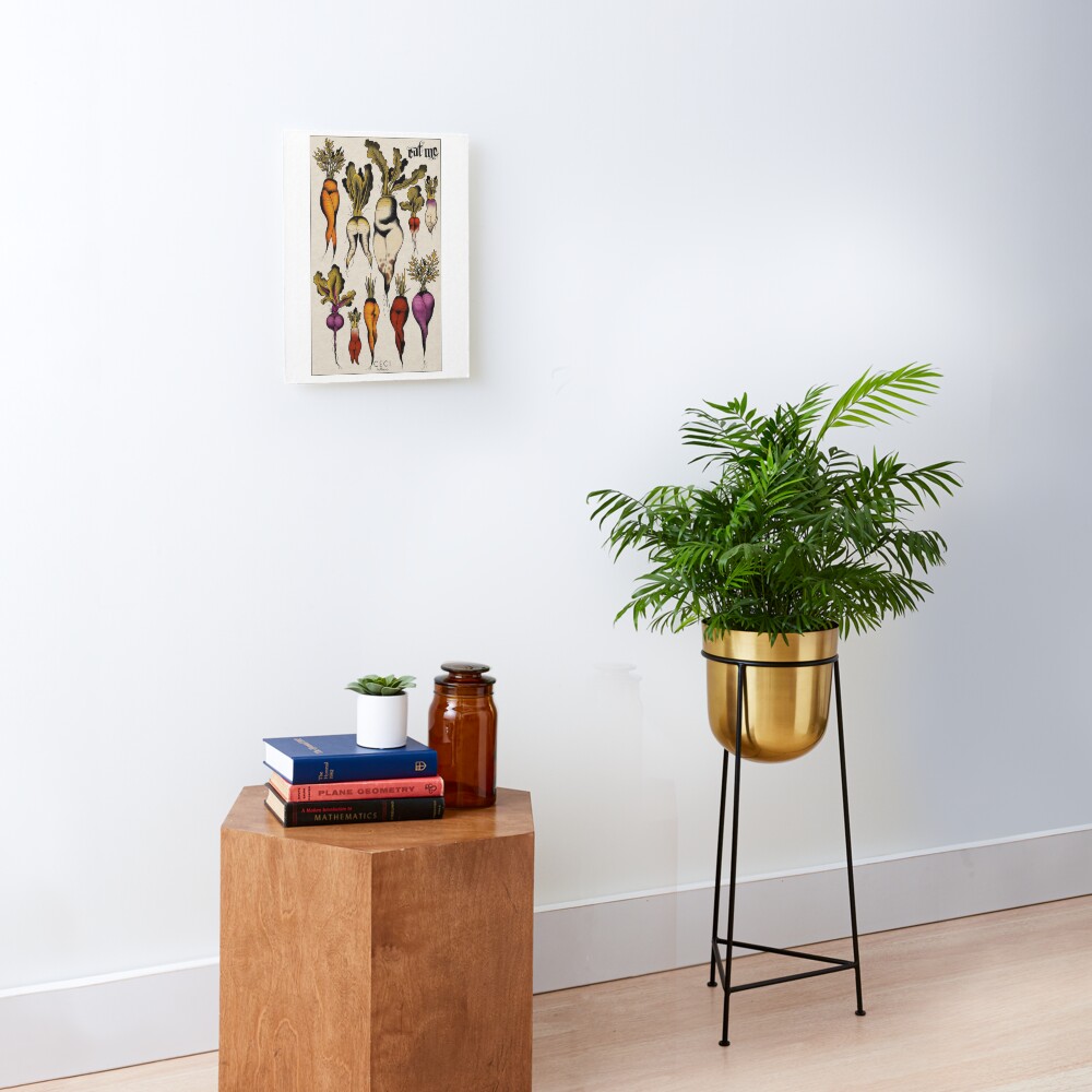 Don't forget your roots Mounted Print