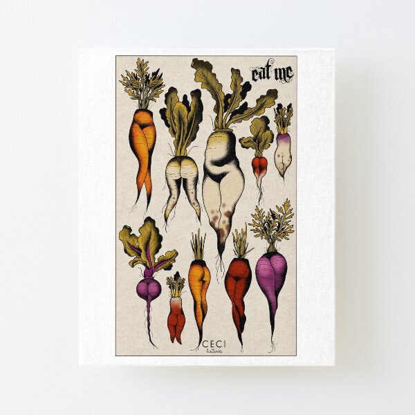 Don't forget your roots Canvas Mounted Print