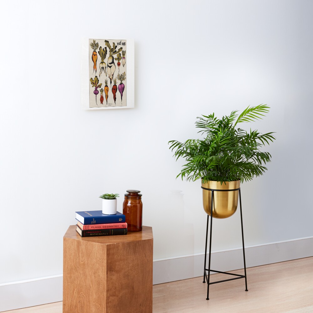 Don't forget your roots Mounted Print