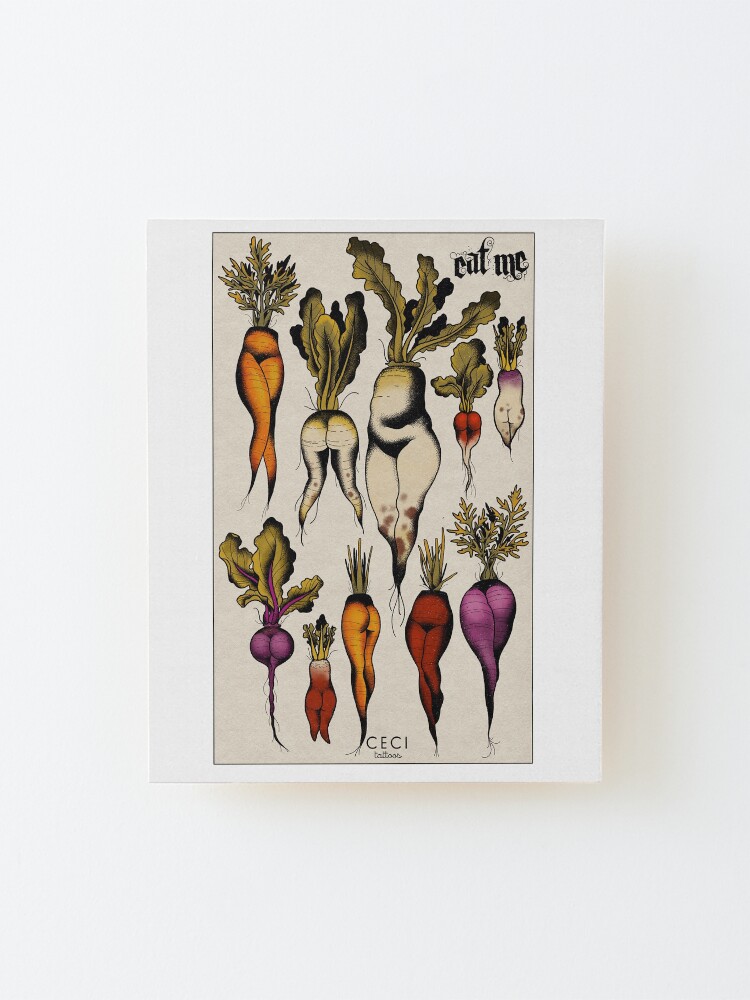 Alternate view of Don't forget your roots Mounted Print