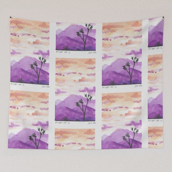 Item preview, Desert Sky Watercolor designed and sold by BreonBliss.
