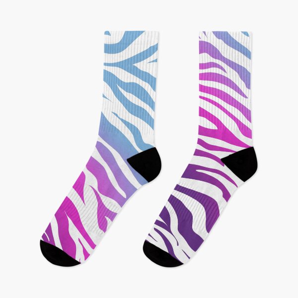 Item preview, Tiger Stripes - Blue/Pink/Purple/White designed and sold by DionBlaster.