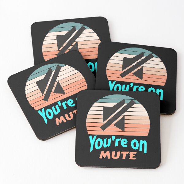Item preview, You are on mute, youre on mute, do not disturb  designed and sold by T-DESIGNEDZ.