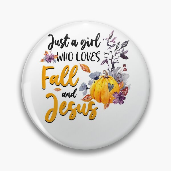 Item preview, Womens Just A Girl Who Loves Fall And Jesus designed and sold by Turnershophot.