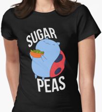 Catbug -- Sugar Peas!! Women's Fitted T-Shirt