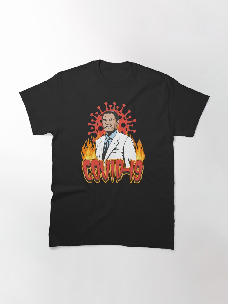 Alternate view of Covid-19 The Wind Of God Preacher WTFBrahh Classic T-Shirt