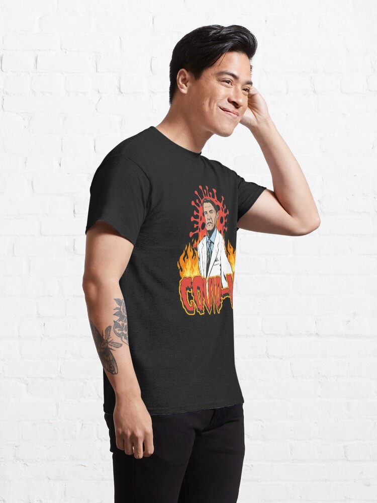Alternate view of Covid-19 The Wind Of God Preacher WTFBrahh Classic T-Shirt