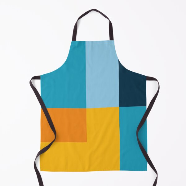 Artikelvorschau, Moderner Farbblock - Blau, Orange und Gelb entworfen und verkauft von DapperTapper.
