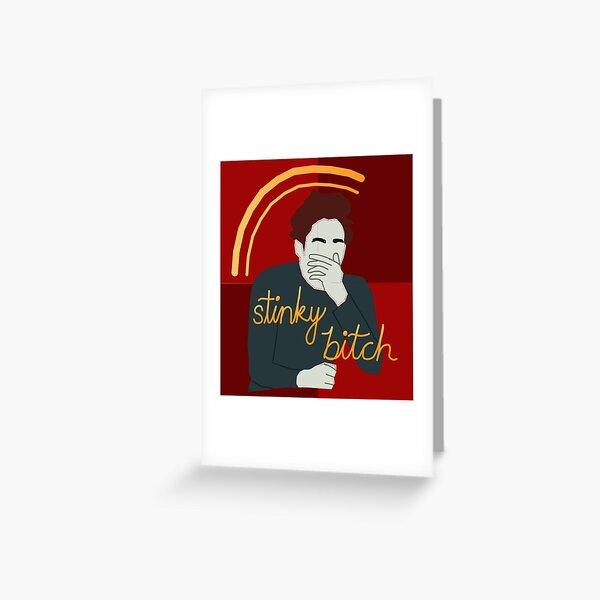 Edward Says You Smell Greeting Card