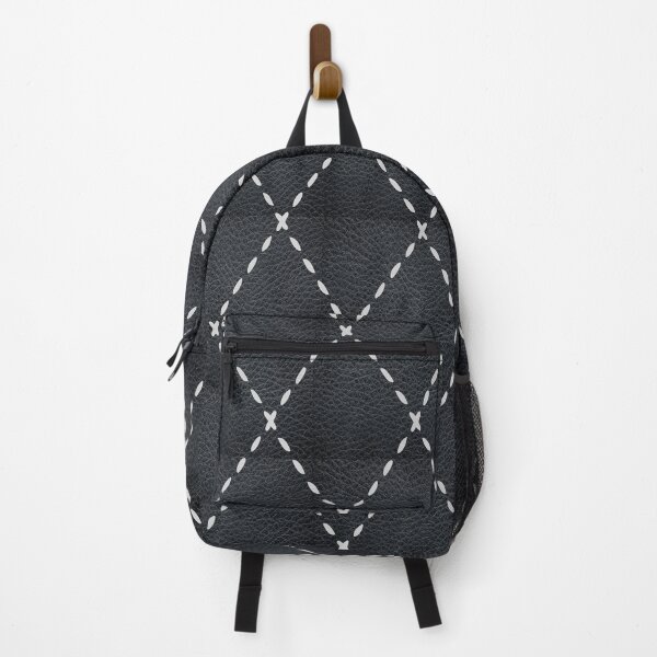 Item preview, Diamond Quilt Black Leather Silver Stitch designed and sold by Autographix.