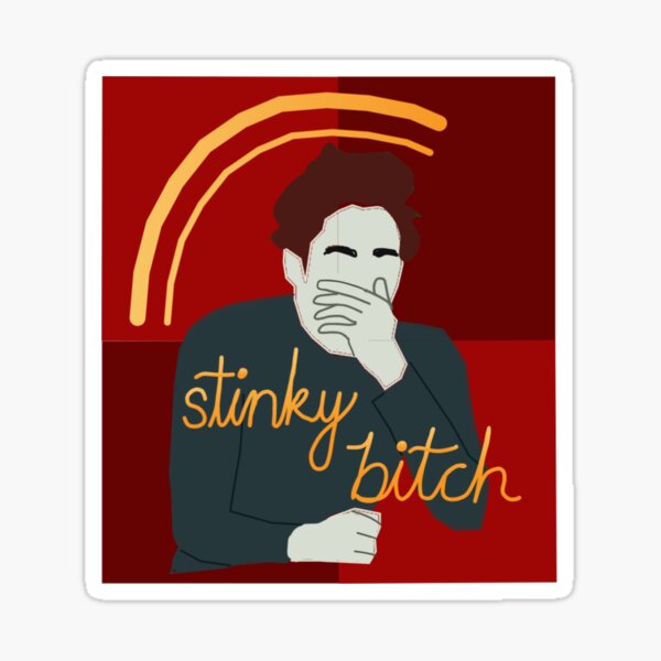 Edward Says You Smell Sticker