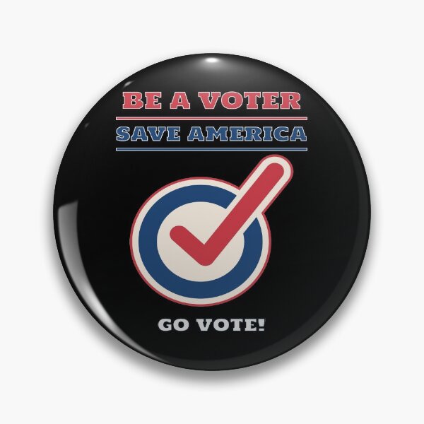 Item preview, Be A Voter Save America designed and sold by Coder-T.