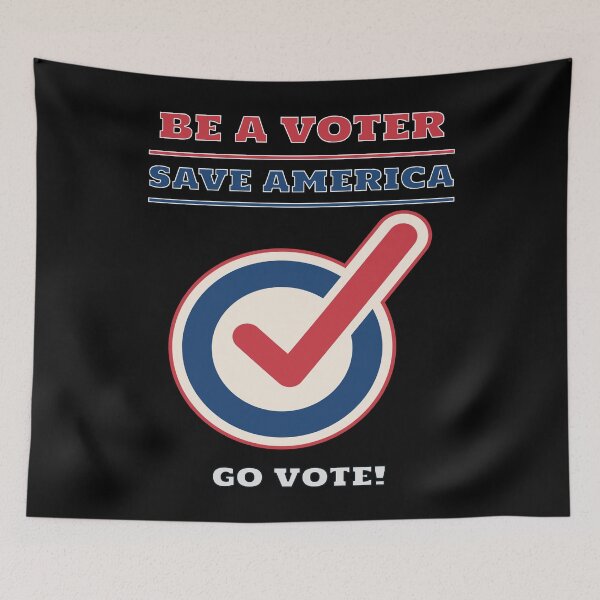 Item preview, Be A Voter Save America designed and sold by Coder-T.