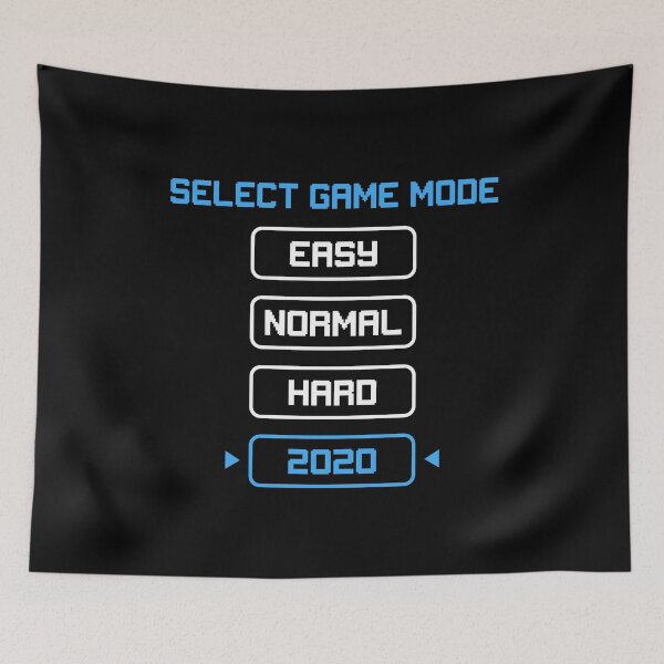 Item preview, Select Game Mode Easy Normal Hard 2020 - Funny Gamer designed and sold by T-shirt For You.