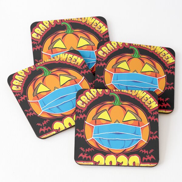 Item preview, JackOLantern Funny Halloween Pumpkin Wearing A Mask 2020 designed and sold by Turnershophot.