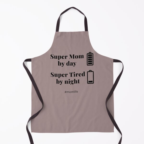 Item preview, Super Mom by Day, Super Tired by Night! Funny mom life tee designed and sold by Mommaspouch.