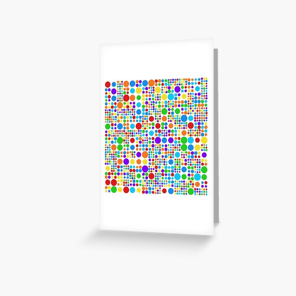 Doable Cracker (rainbow colors) Greeting Card