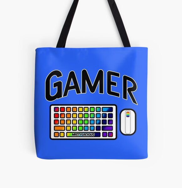 PC Gamer - Blue All Over Print Tote Bag