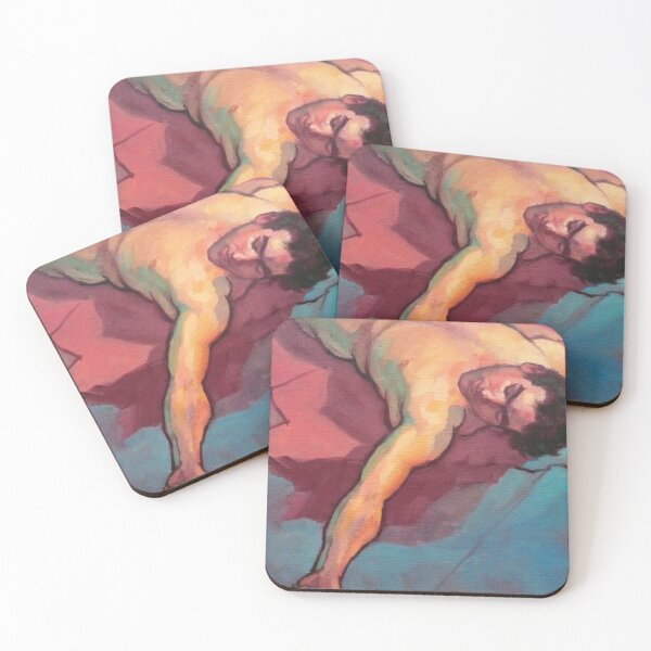 Item preview, Fallen man ~ oil designed and sold by Roz McQuillan Fine Art & Photography.