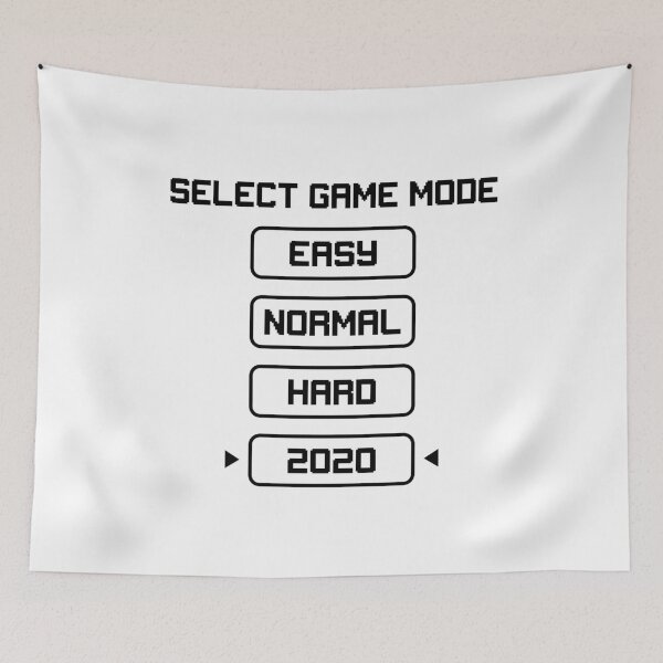Item preview, Select Game Mode Easy Normal Hard 2020 designed and sold by T-shirt For You.