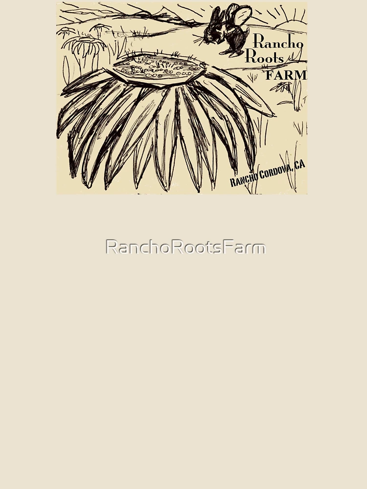 Imagen 4 de 4, Camiseta relajada con la obra Sra. Roo Buzz - Rancho Roots Farm, diseñada y vendida por RanchoRootsFarm.
