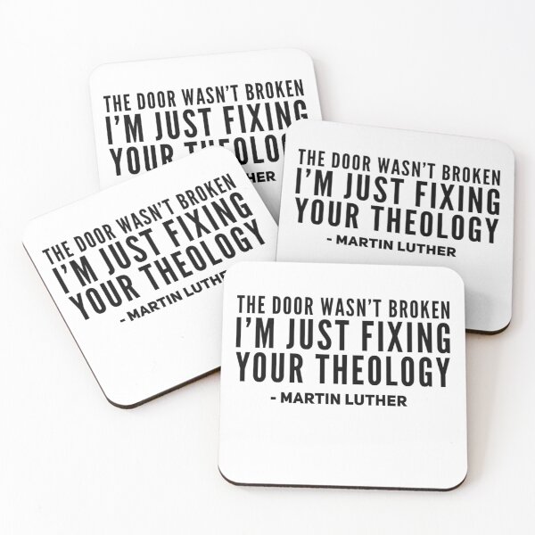 Item preview, Funny Martin Luther Quote designed and sold by HalpinDesign.